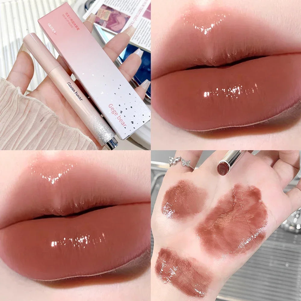 Clear Water Light Solid Lip Gloss Korean Moisturising Pencil - LIPOXI