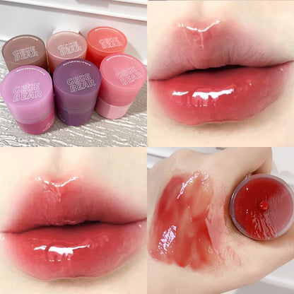 6 Colors Colored Lip Balm Moisturizing Solid Lip Gloss - LIPOXI