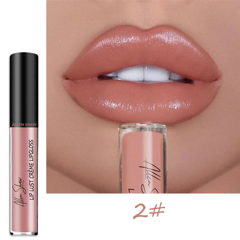12 Colors Sexy Women Lipstick Waterproof Long Lasting Moist Lip Gloss - LIPOXI