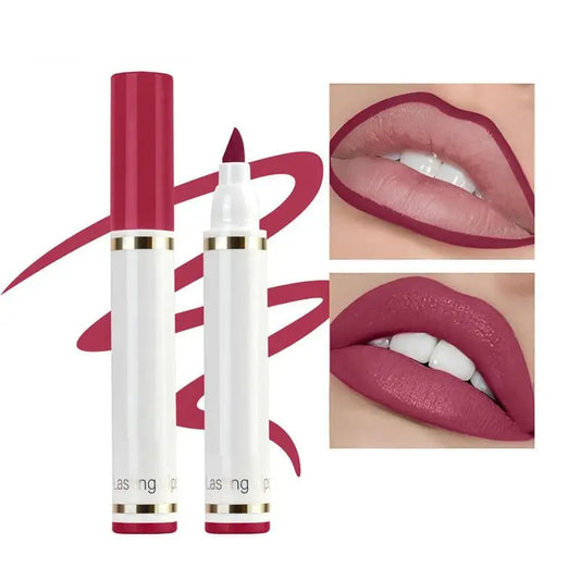 New Lip Liner Pencil Matte Sexy Red Waterproof Long Lasting - LIPOXI