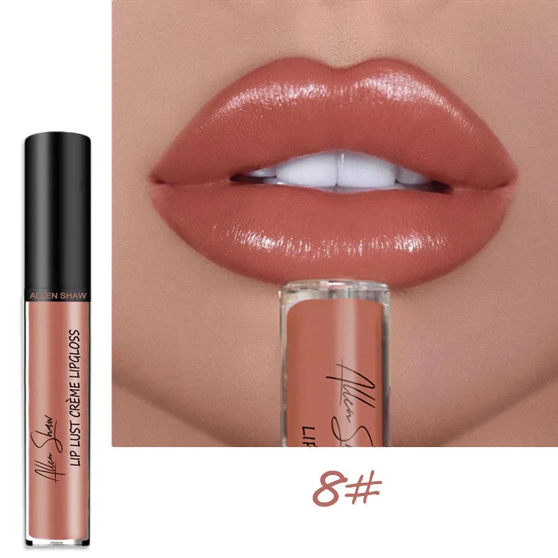 12 Colors Sexy Women Lipstick Waterproof Long Lasting Moist Lip Gloss - LIPOXI