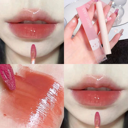 Mirror Water Lip Gloss Lasting Crystal Jelly Lip Glaze - LIPOXI