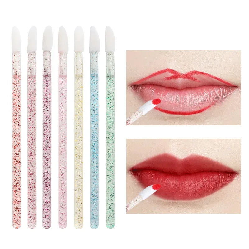 Disposable Lip Brushes & Applicators Set - LIPOXI