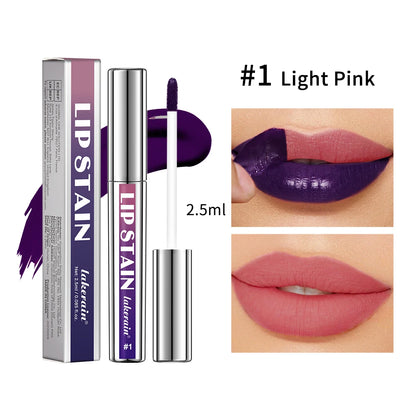 Lip Stain Peel Off Korean Matte Lip Tint Liquid Lipstick - LIPOXI