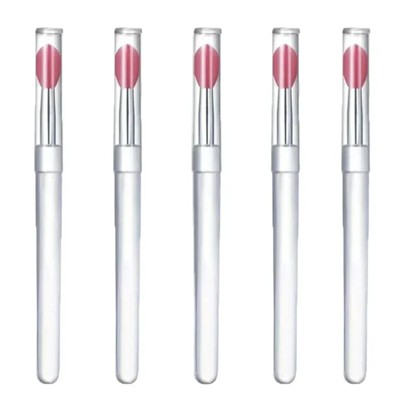 Versatile Silicone Lip Brush Set