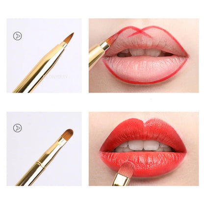 Dual-Use Lip & Eyeshadow Brush