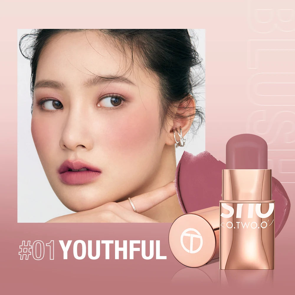 Versatile O.TWO.O 3-in-1 Lipstick Blush Stick - LIPOXI