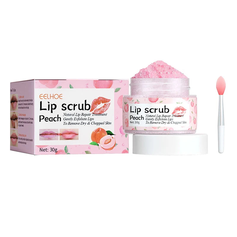 Peach Lip Care Scrub & Mask - LIPOXI