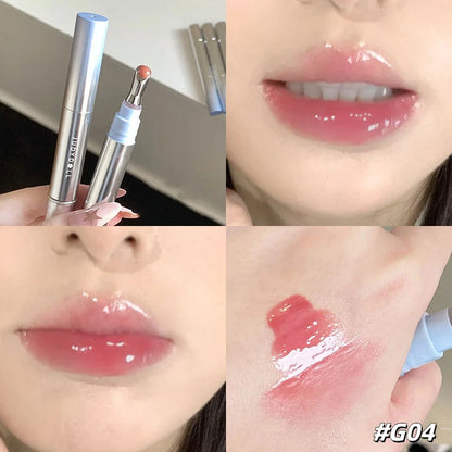 Judydoll Ice Diamond Essence Lip Gloss Oil Plumping Makeup - LIPOXI