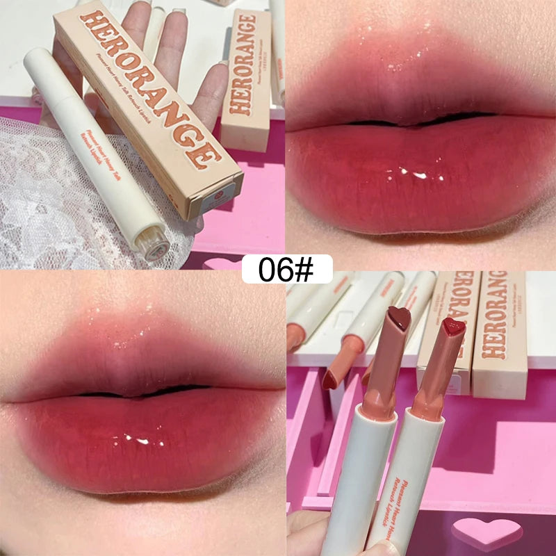 Heart-Shaped Korean Lip Gloss - LIPOXI