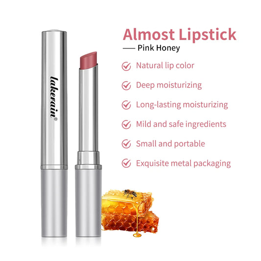 Pink Honey Almost Lipstick Tinted Lip Balm - LIPOXI