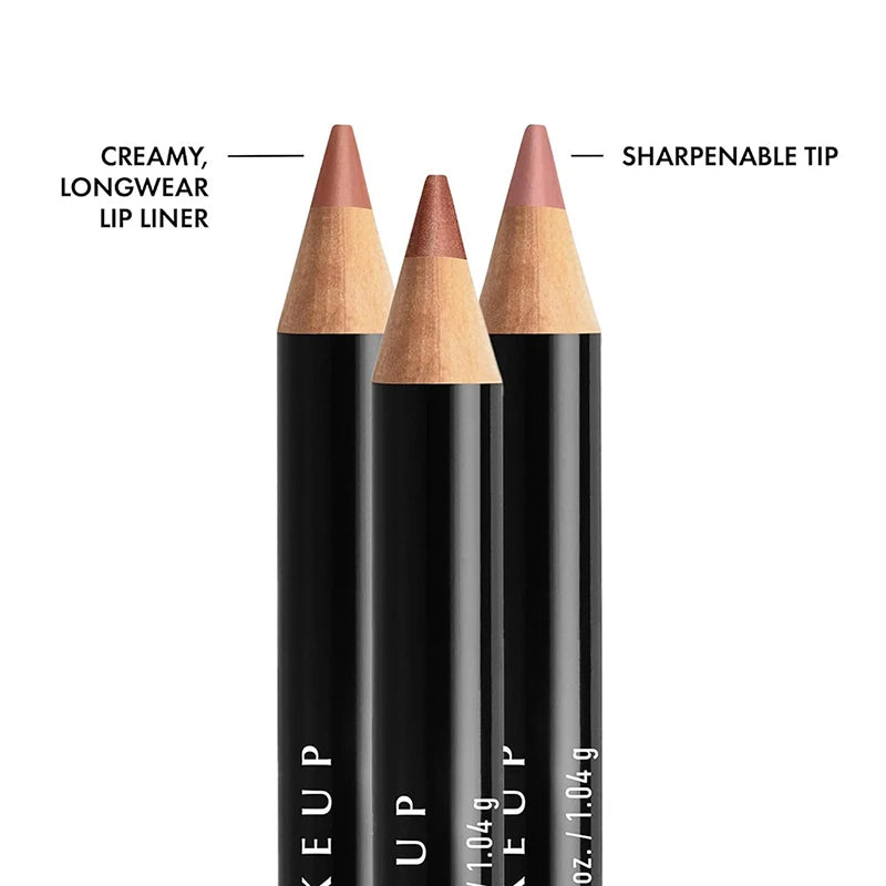 Slim Lip Pencil Nude Matte Creamy Lipstick Natural Brown - LIPOXI