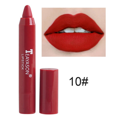 Nude Brown Lipliner Pencil 12 Colors Matte Waterproof Makeup - LIPOXI