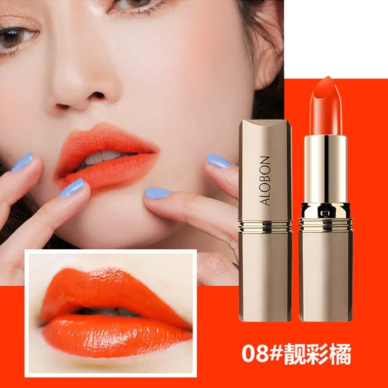 Matte Lipstick 24 Hour Long Lasting Waterproof Velvet Lipstick - LIPOXI