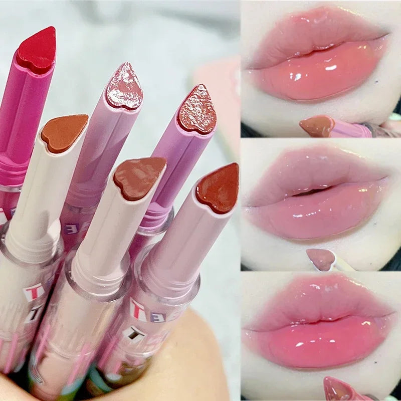 Jelly Clear Solid Lip Gloss Waterproof Lasting Makeup Pen - LIPOXI