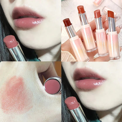 Jelly Mirror Lipstick 8 Color Plumping Moisturizing Tint - LIPOXI