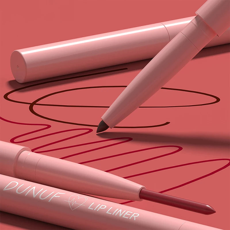 Tapered Lip Liner Pencil Long-Lasting Matte Creamy Plumping - LIPOXI