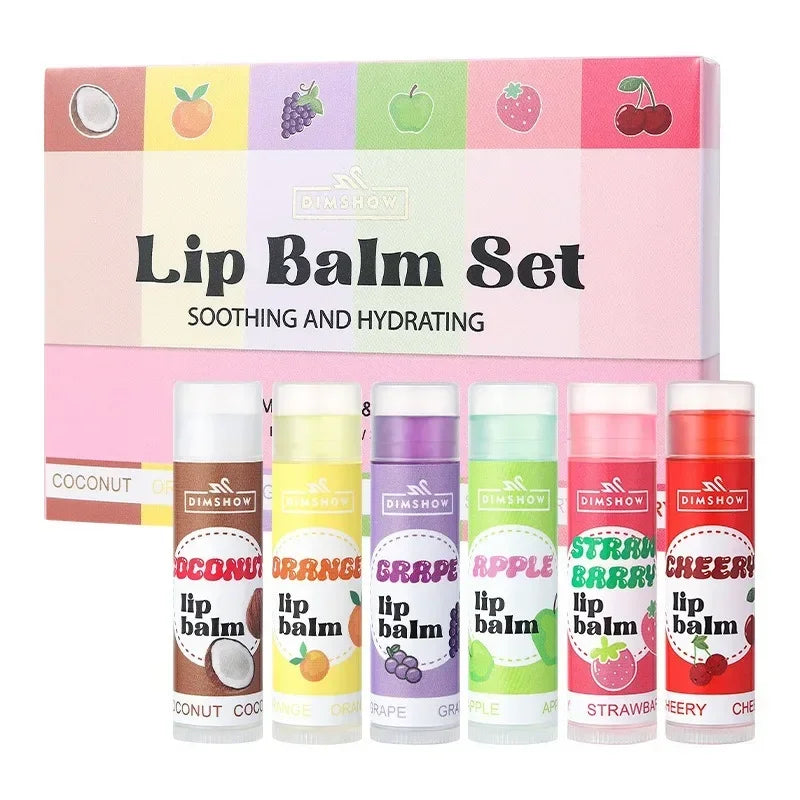 Fruity Hydrating Lip Balm Set - LIPOXI