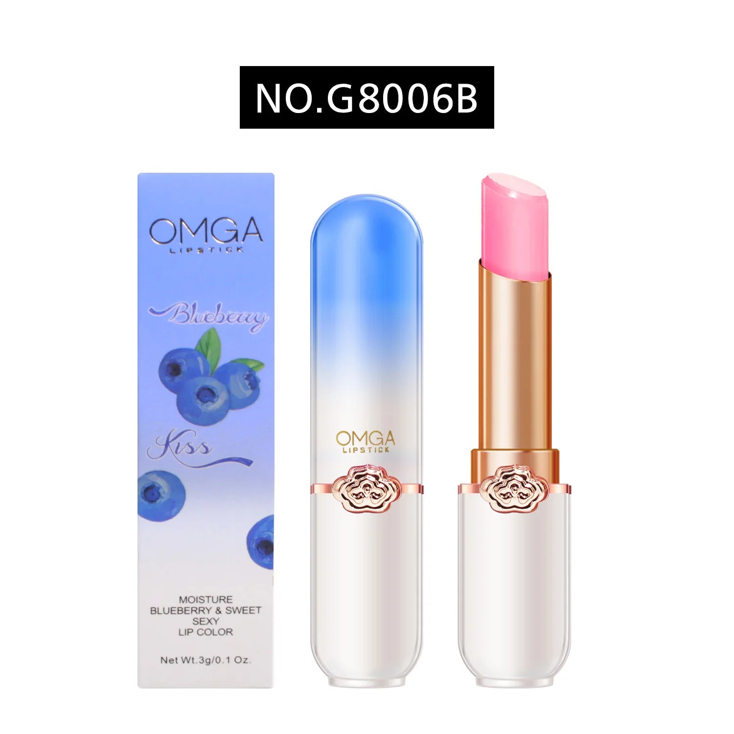 Peach Bliss Temperature-Reacting Lip Balm & Gloss - LIPOXI