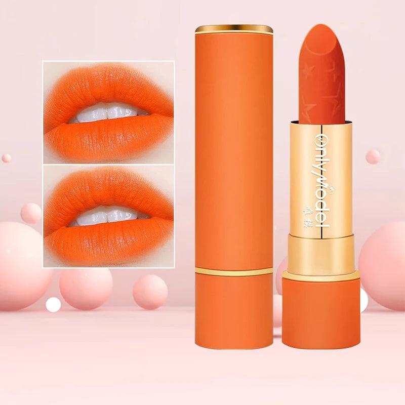 Orange Velvet Matte Lipstick - LIPOXI