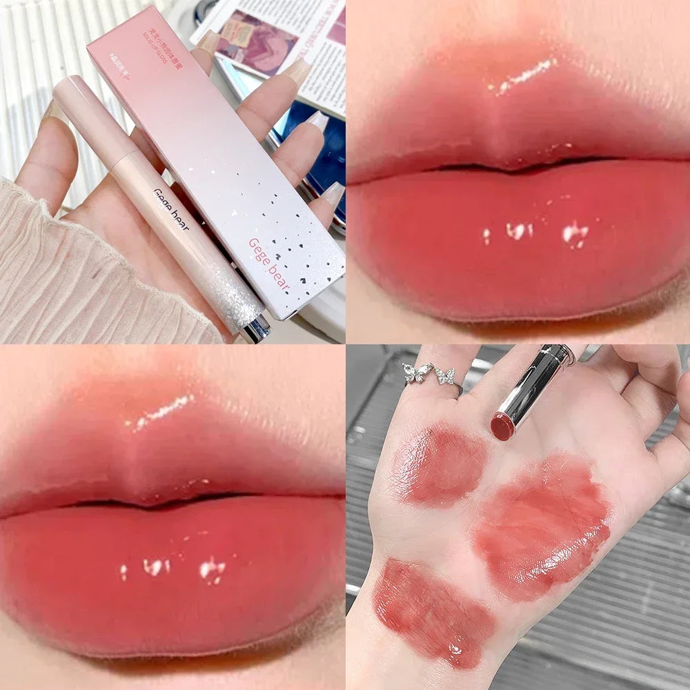 Clear Water Light Solid Lip Gloss Korean Moisturising Pencil - LIPOXI