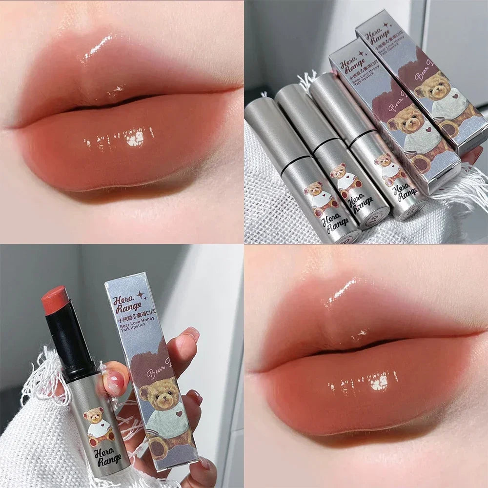 Water Mirror Solid Lip Gloss Lipstick Moisturizing Lip Tint - LIPOXI