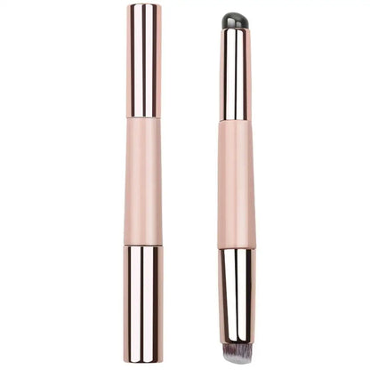 Double-Ended Silicone Lip & Makeup Brush