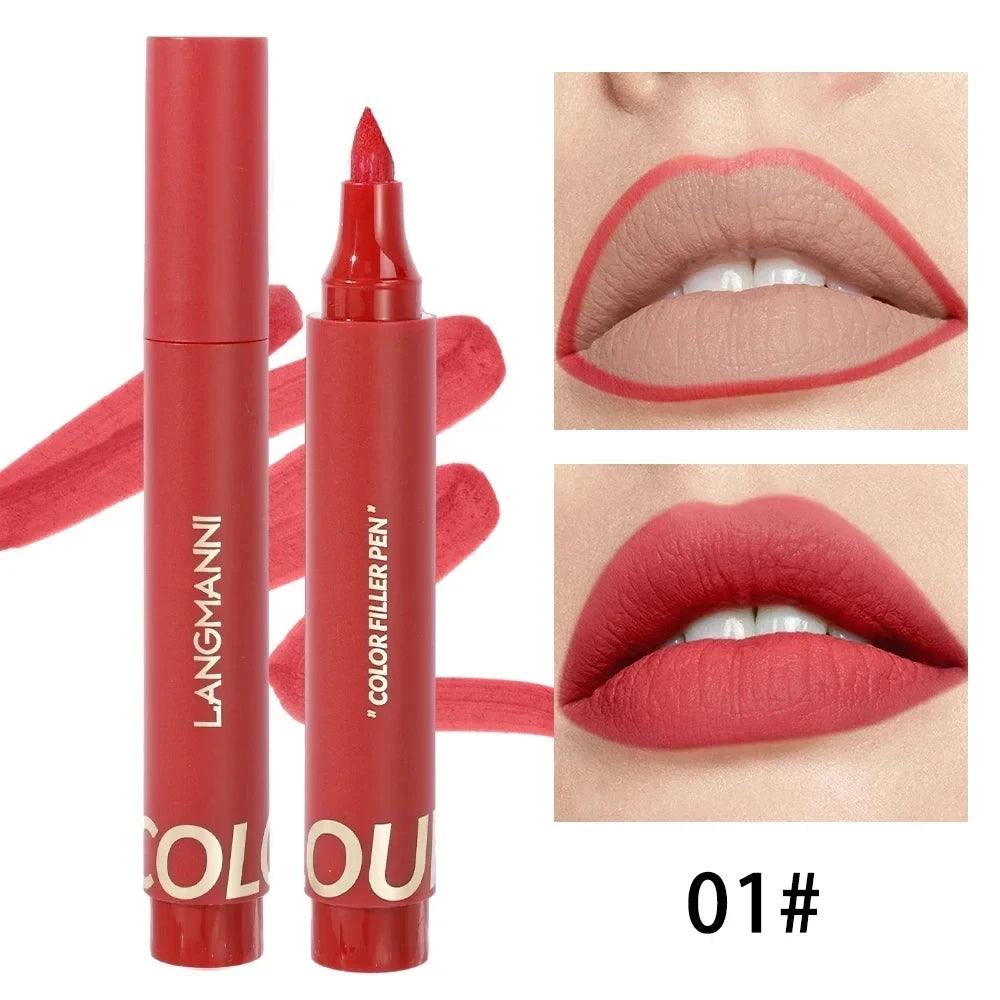 Waterproof Lip Liner Pen Long-lasting Matte Velvet Makeup - LIPOXI