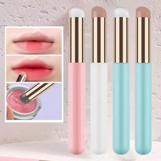 Silicone Lip Brush with Cover