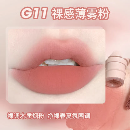 GOGOTALES Collection Lip Clay Nude Serious Color Velvet Matte - LIPOXI