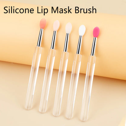 Silicone Lip Brush with Cover - LIPOXI