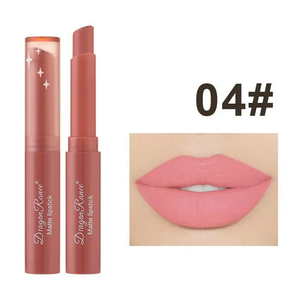 Matte Nude Lipstick 24 Hours Long Lasting Sexy Korean Cosmetics - LIPOXI