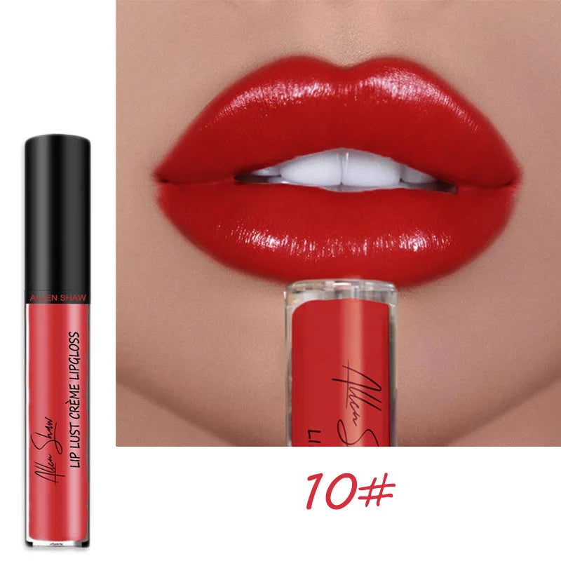 12 Colors Sexy Women Lipstick Waterproof Long Lasting Moist Lip Gloss - LIPOXI