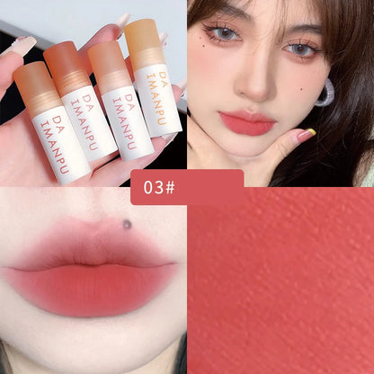 Lip Mud - Silky Peach Pink Gloss - LIPOXI