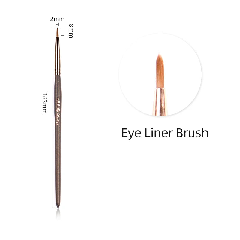 Makeup Brush Set for Flawless Eye & Lip Looks - LIPOXI