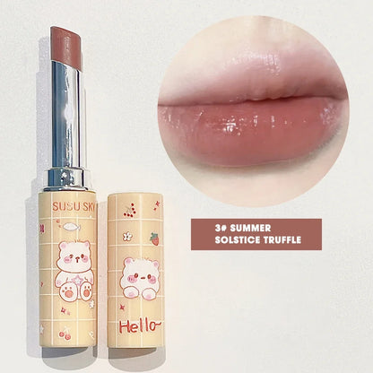 4 Colors Crystal Lip Balm Jelly Lipstick Moisturizing Tint - LIPOXI