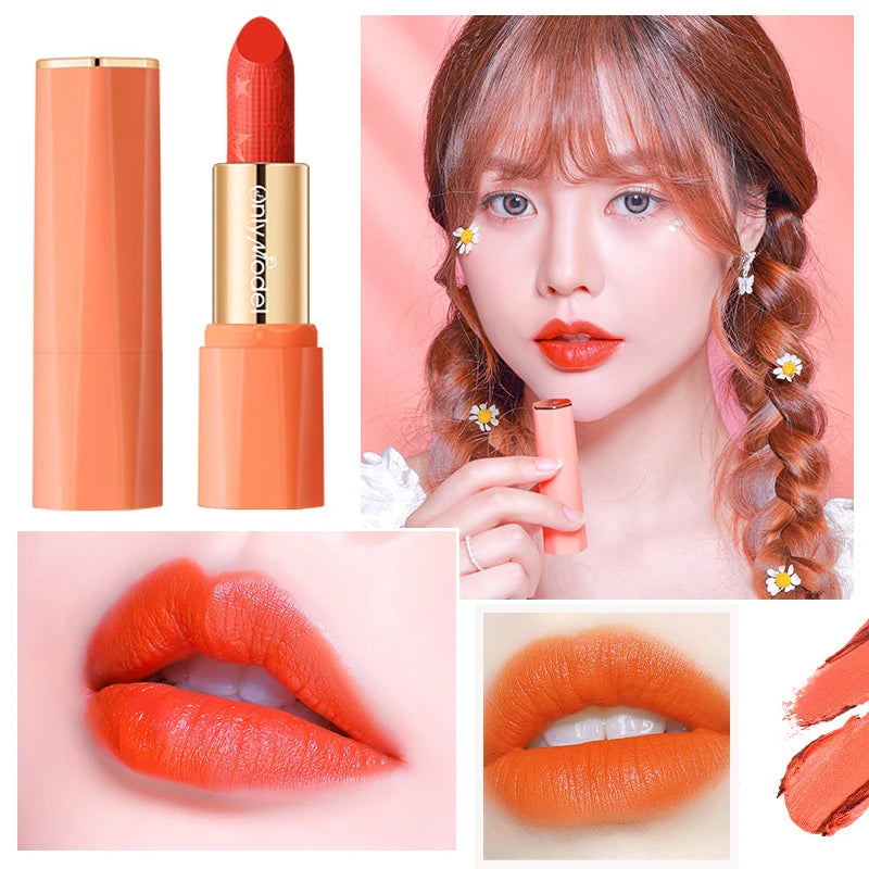 Orange Velvet Matte Lipstick - LIPOXI