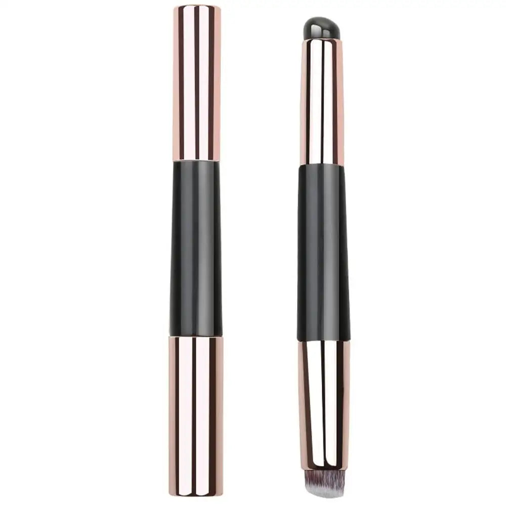 Double-Ended Silicone Lip & Makeup Brush