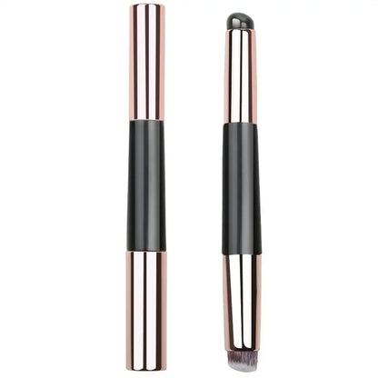 Double-Ended Silicone Lip & Makeup Brush