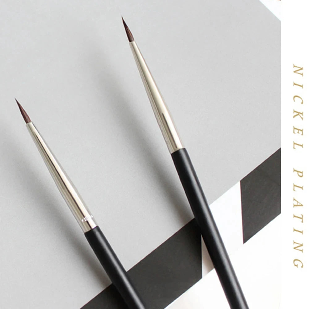 Sleek Black Mink Eyeliner Brush - LIPOXI