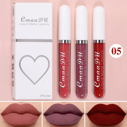 Matte Lip Gloss Trio - LIPOXI