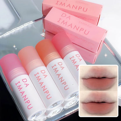 Lip Mud - Silky Peach Pink Gloss - LIPOXI