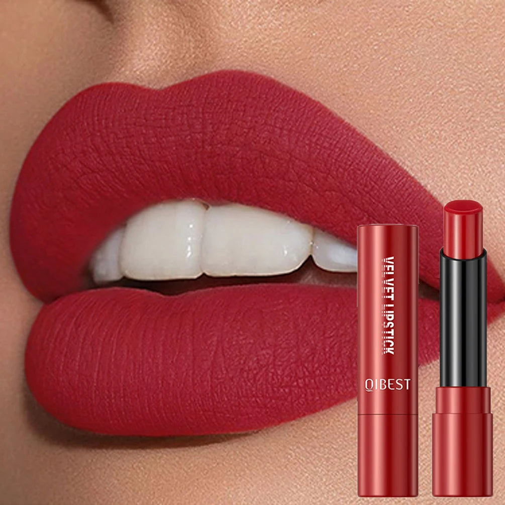 QIBEST Velvet Matte Lipstick - LIPOXI