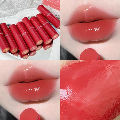 Water Mirror Solid Lip Gloss Lipstick Moisturizing Lip Tint - LIPOXI