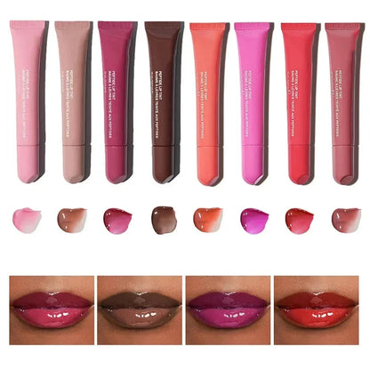 Makeup Cheek Blush Cream Blusher Stick Lip Gloss Case - LIPOXI