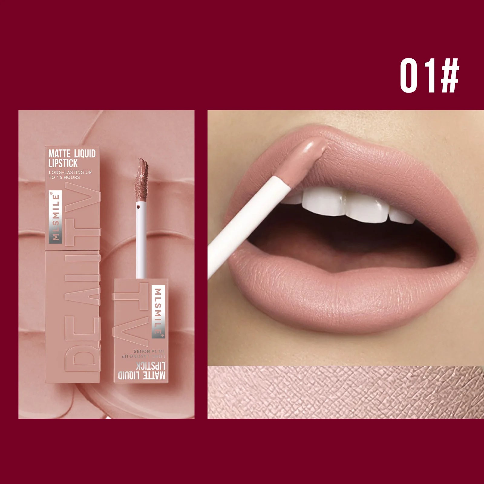 MLSMILE Velvet Nude Liquid Lipstick - LIPOXI