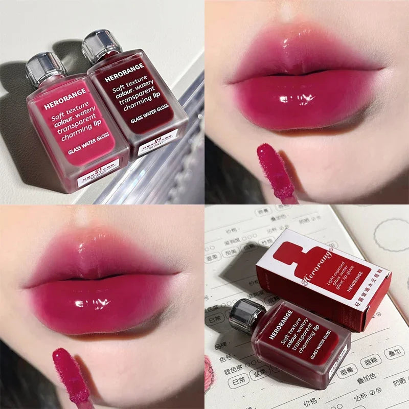 Cherries Fruit Juice Lip Gloss - LIPOXI