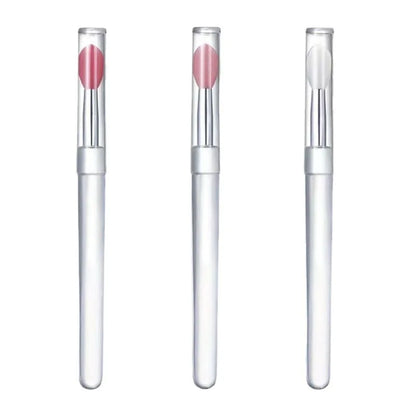 Crystal Silicone Lip Brush Set - LIPOXI