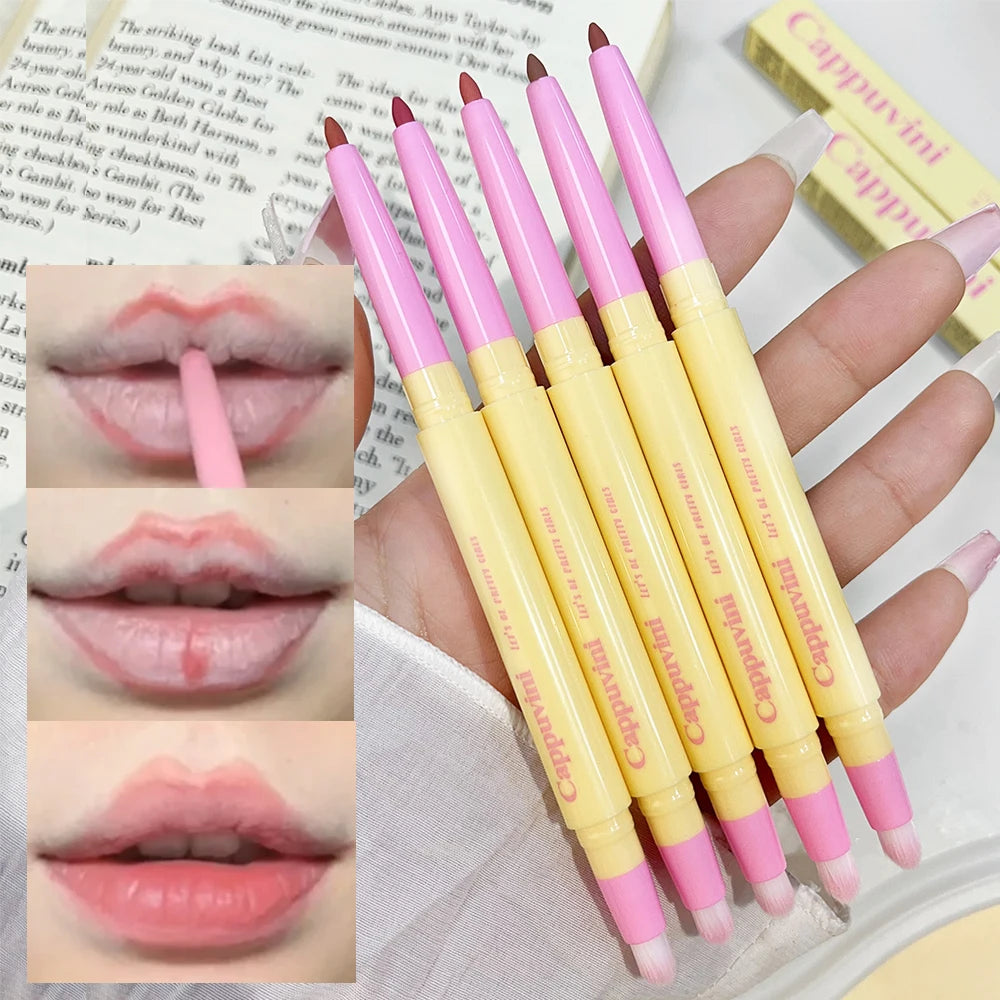 Smooth Matte Lipliner Pen Long Lasting Waterproof Nude Lip Liner - LIPOXI