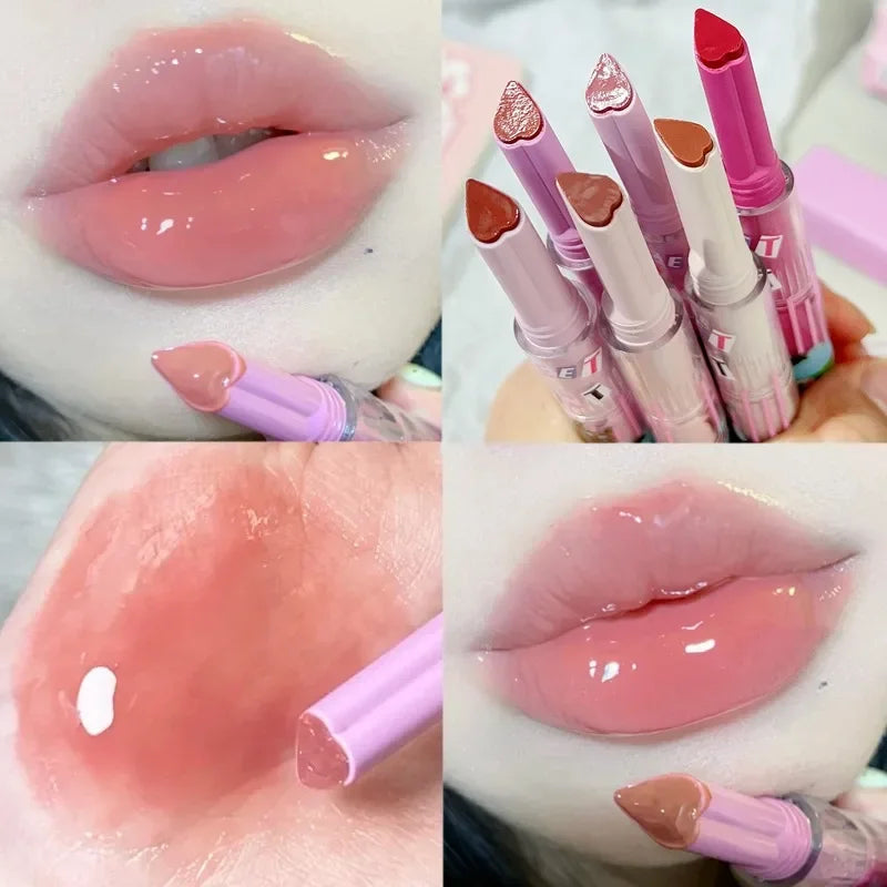 Moisturizing Jelly Mirror Lipstick Waterproof Lasting Tint - LIPOXI